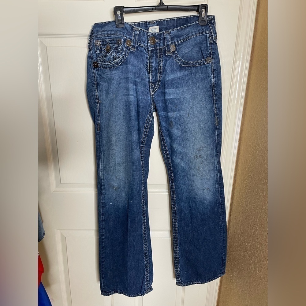 True Religion Billy Super T  Men’s Straight  Leg Jeans USA Made Size 33x33‌‌‌‌‍‍